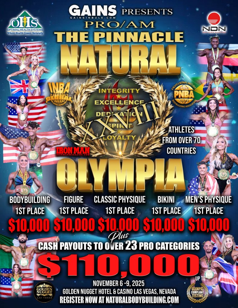 Natural Olympia 2025 Poster